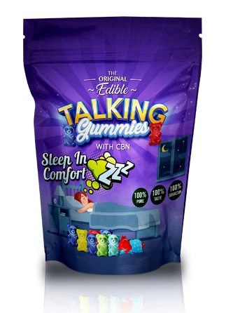 TALKING GUMMIES - SLEEP AID CBN/CBD/MELATONIN (8ct)
